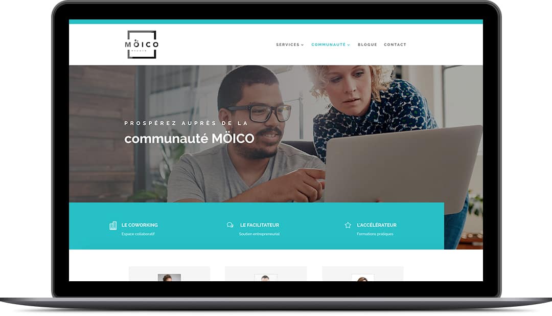 Création de site Web pour mocio Création de site Web pour mocio