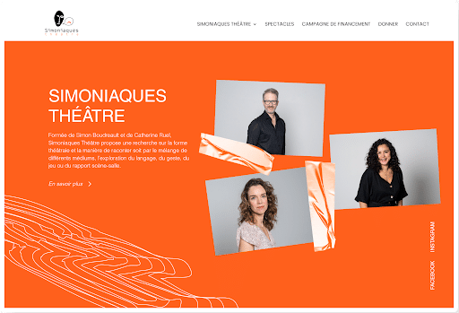 Création Web pour un centre de recherche du Québec