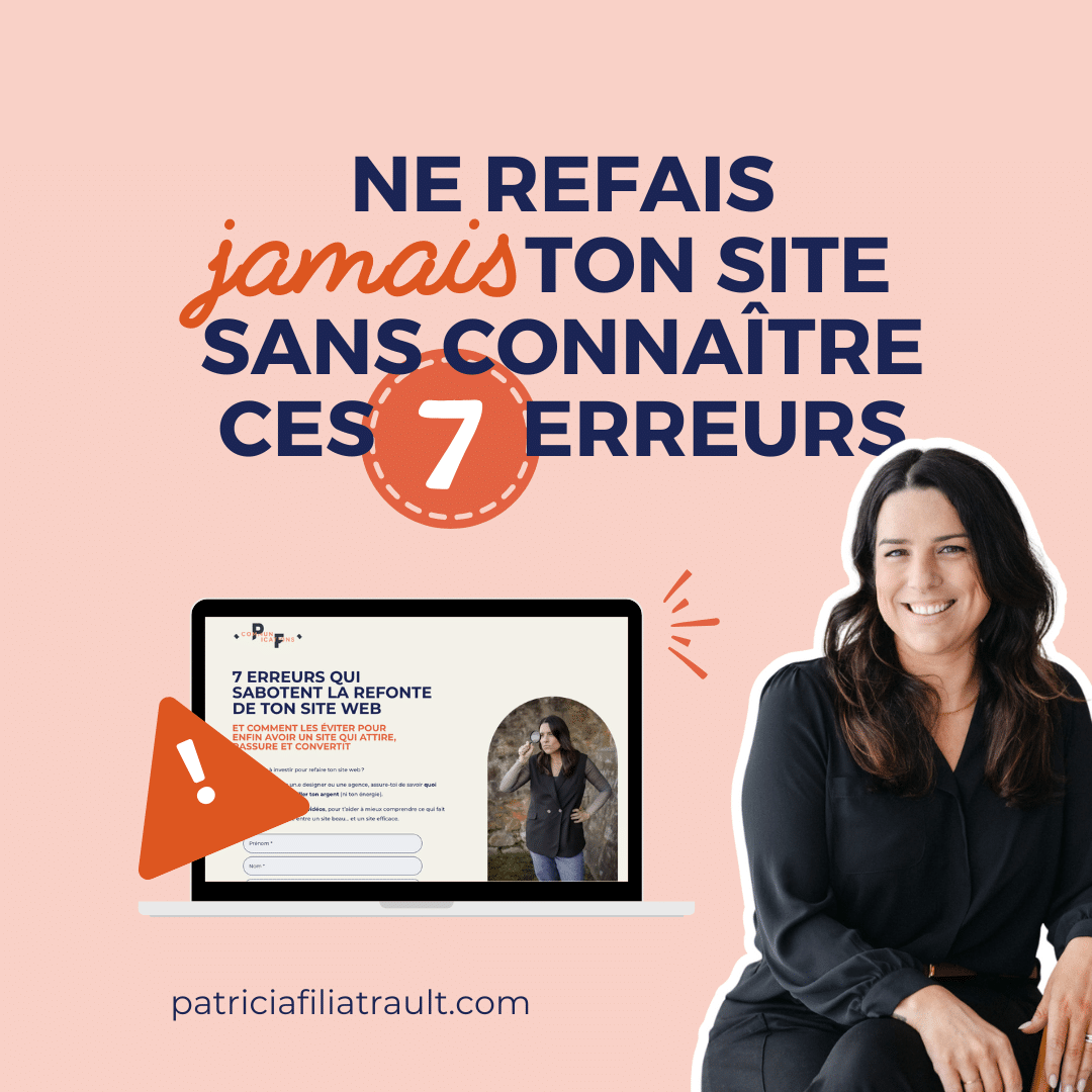 7 erreurs avant refonte