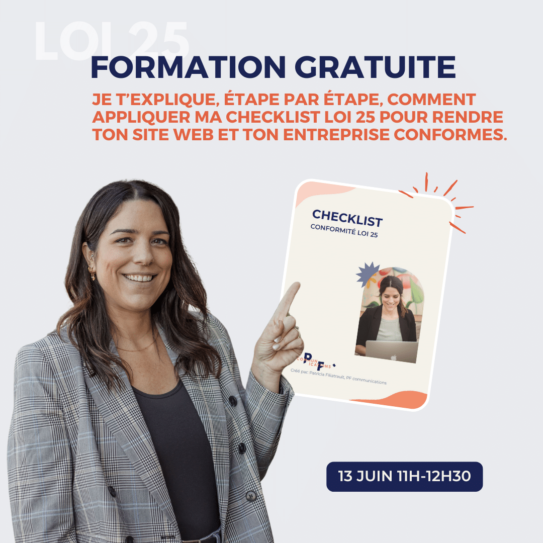 Webinaire-Checklist Loi 25-13juin-2025